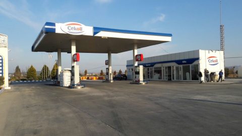 Çekoil Benzin istasyonu Kanopi , Tabela , Totem ve Yönlendirmeleri (Manisa Akhisar)